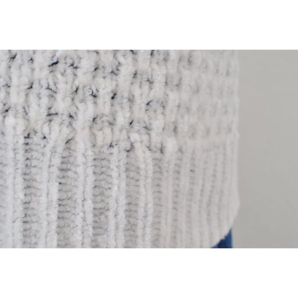 Vintage‎ 80s Off-White Acrylic Sleeveless Cardigan Vest - Picture 4 of 10